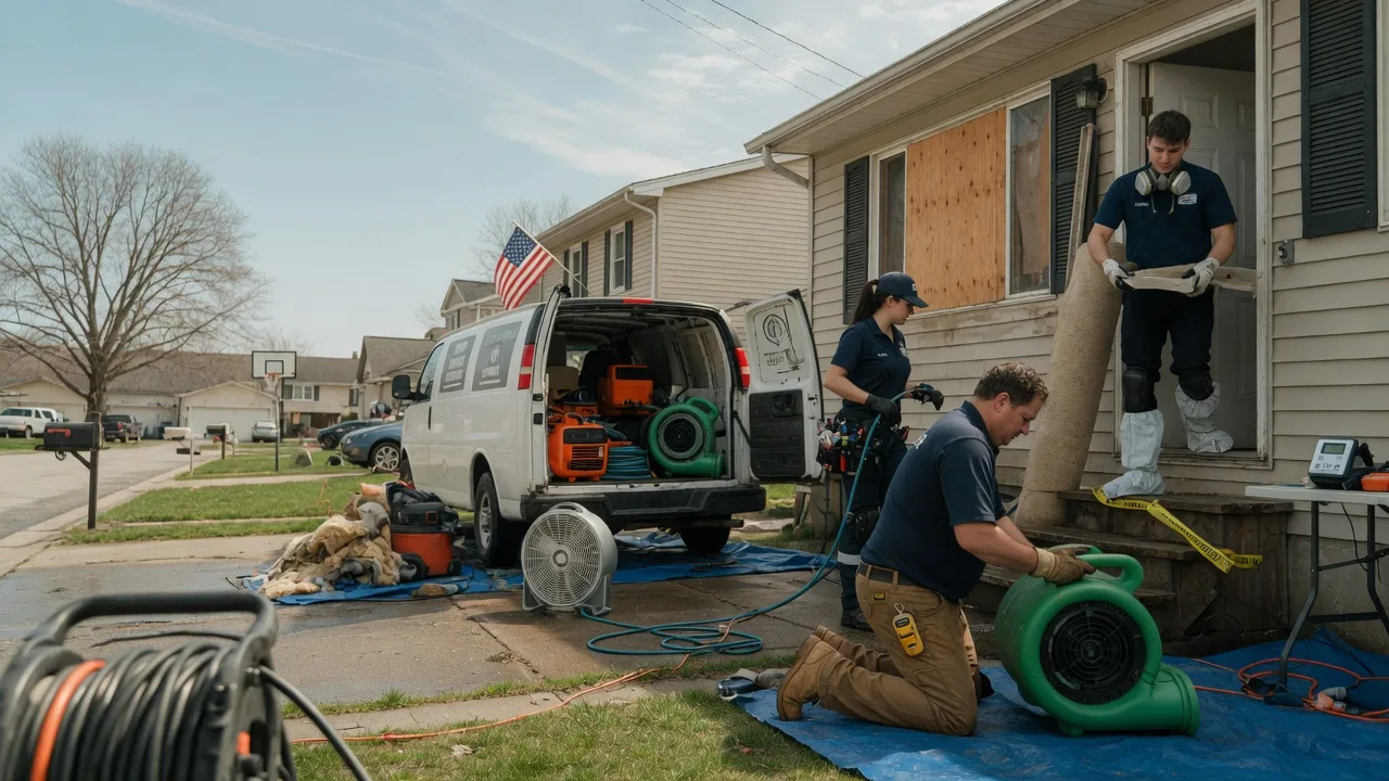 Water Damage Restoration in West Paris, ME near me